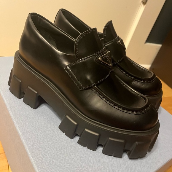 PRADA Monolith Loafer - Picture 14 of 16
